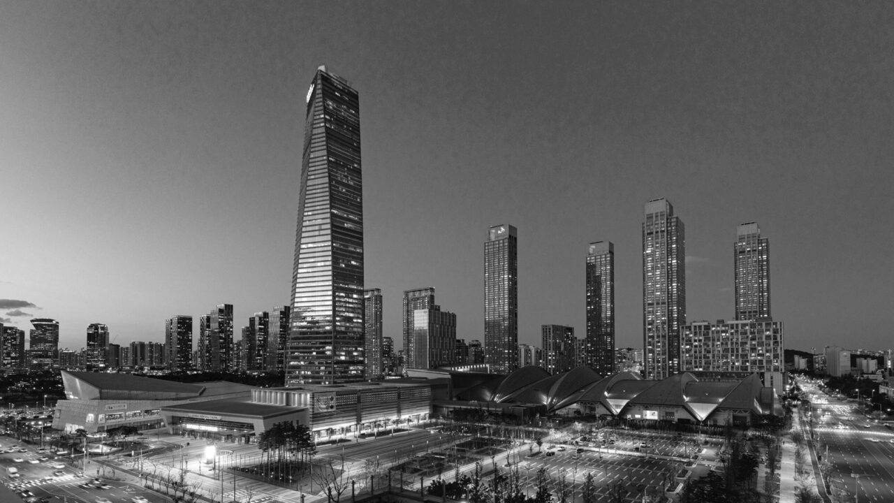 Korea incheon blackwhite 1